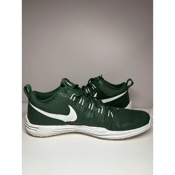 Nike Lunar TR1 LE Green White MSU Colors Men's Training Shoes Sneakers Size 12.5 - Picture 5 of 13